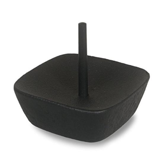 

Takazawa Candles, Large Top Candlestick, Designed by Hisao Iwashimizu, Japanese Candle Holder, Made of Nanbu Iron