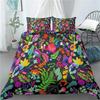 Home Living Luxury 3D Flower Print 2/3Pcs Comfortable Duvet Cover PillowCase Bedding Set Queen and King EU/US/AU Size