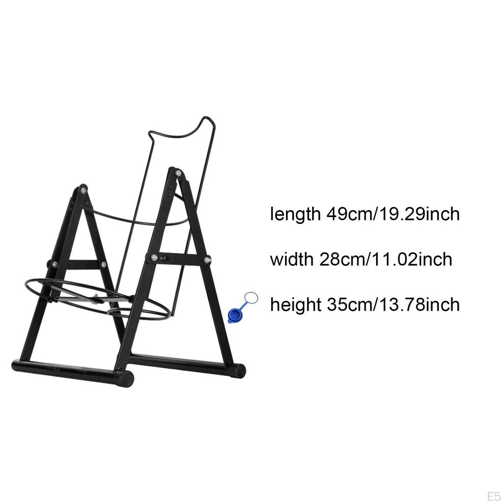 Water Jug Holder Stand Space Saving Sturdy Fittings Drinking Bottle Rack Non Slip for Outdoor