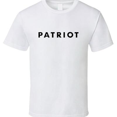 Patriot USA Charlie Kirk Weißes T-Shirt T-Shirt Amerika Trump