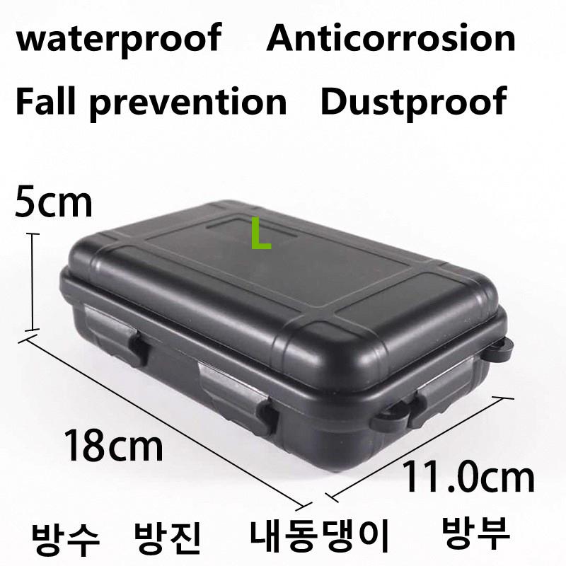 Hard Shell Carrying Case Portable Waterproof Safety Box Impactproof Shockproof Instrument Tool Storage Large Box With Sponge