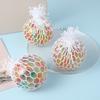 Creative Release Ball, Stress Relieving Grape Ball, Pinching Toy, Crystal Colored Beads, Stress Relieving Artifact, Prank Gift