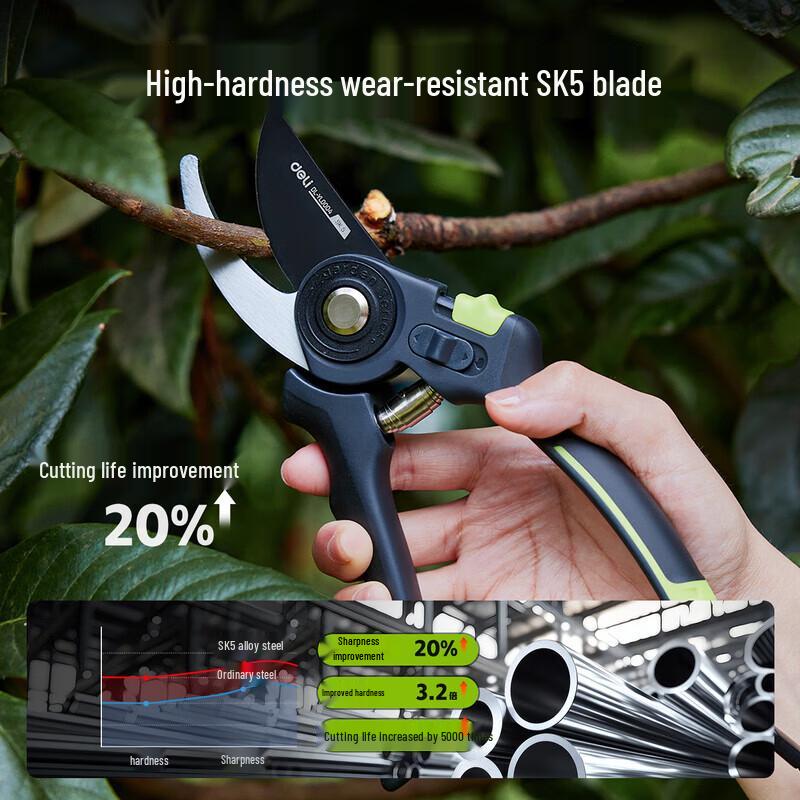 Deli 8.5-inch Garden Pruning Shears