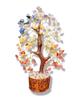Seven Chakra Crystal Tree, Bonsai Fortune Money Tree, Size - 7, 8 Inches
