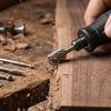 Small Rotating File Grinding Head Set Wood Drill Bit Rust-proof Rotary File Cutter Woodworking Steel Carving Knife Cutter Tools