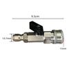 High Pressure Washer Ball Valve Kit Sturdy Quick Connect Plug for Pressure Washer Hose Hose Switch Power Washer Hose Accessory