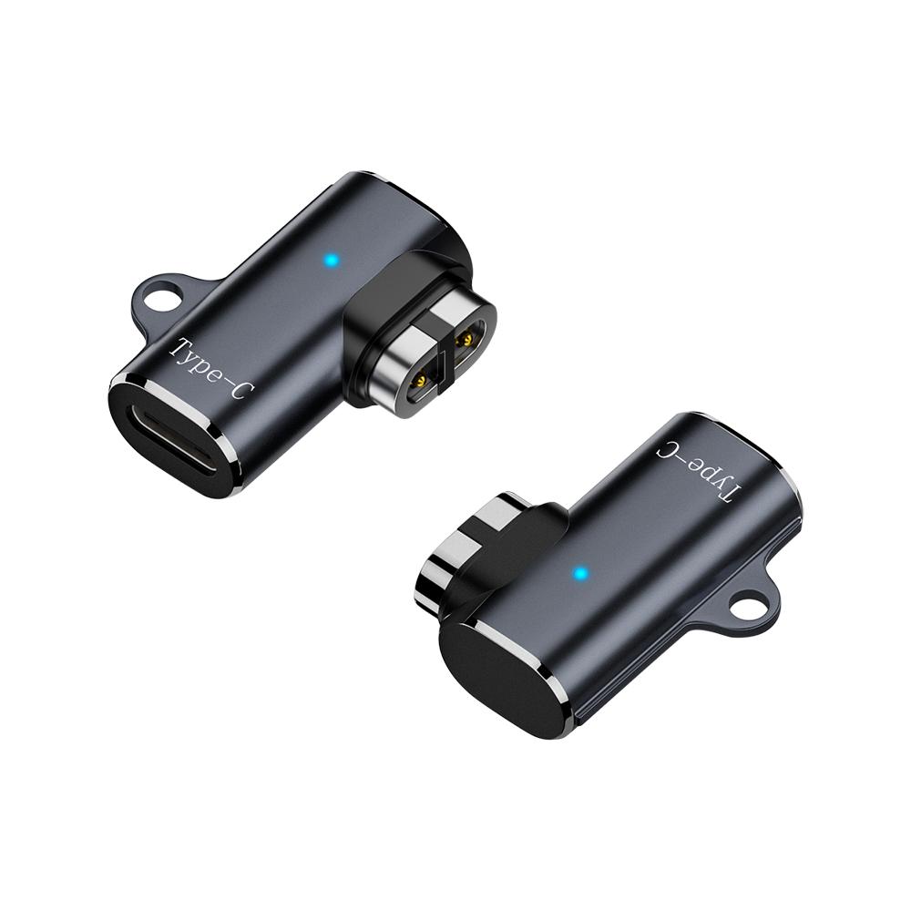 Bone Conduction Headphone Charging Adapter LED Indicator 90 Degree Bending Magnetic Charger for Shokz AS800/S803/S810/AS700