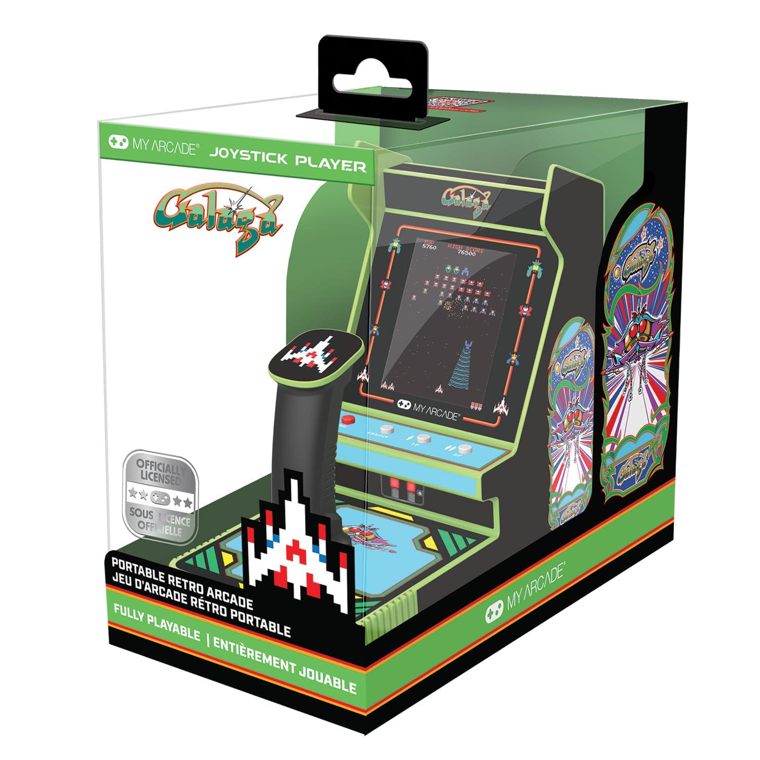 

My Arcade Galaga Galaxian Джойстик Игрок Мини Ретро Аркадный Тумба - +