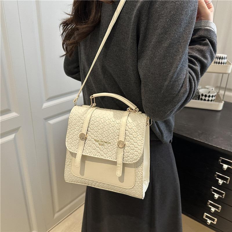 Fashion Small Backpack Autumn New Niche Design College Style Portable Small Square Bag Travel Bag