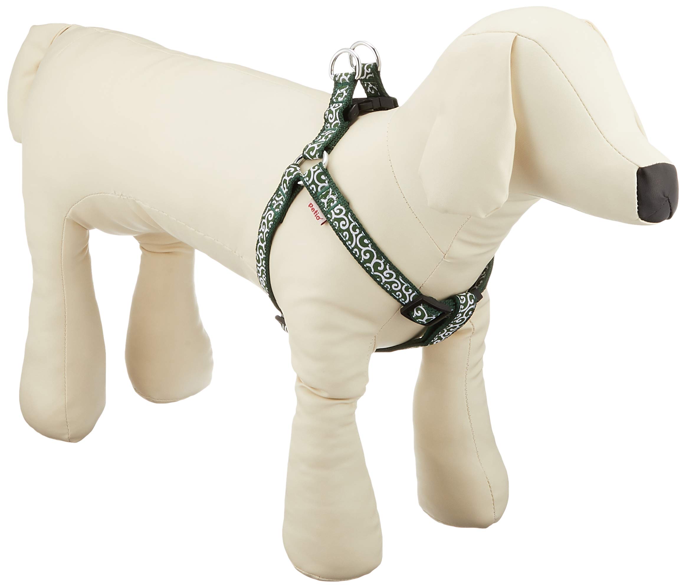 

Petio Inuga Arabesque M Size Harness, Green, зелёный