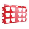2 Set Tool Box Wall Mount Plate Fit for Packout Alloy Steel 100lbs Bearing Capacity Toolbox Wall Mounting Plate