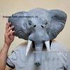 Animal Masks: Eagle, Rooster, Pig, Rabbit, Horse, Elephant, Crow, Tiger, Dinosaur, Pigeon, Wolf Headgear