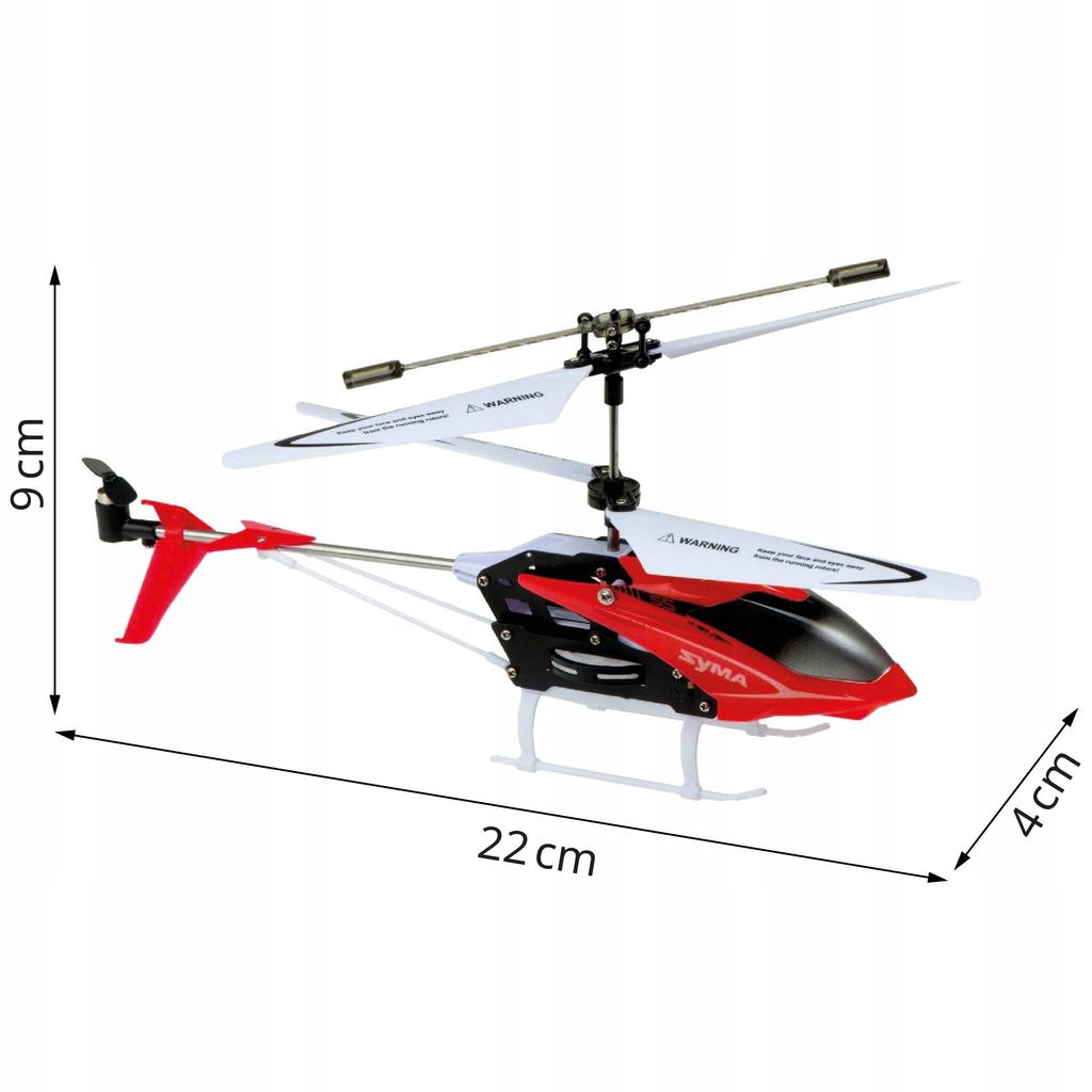 [PACZB] Remote-controlled helicopter red Z3440