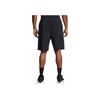 Under Armour Solid Color Lace-Up Casual Shorts Men shorts Black 1386560-001