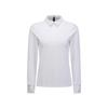 ANEW GOLF Women Solid Back Zip Long T-Shirt_Wh