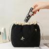 Süße gesteppte Kosmetiktasche für Damen Mädchen Große Kapazität Reise Kordelzug Aufbewahrungstasche Make-up-Tasche Damen Reise-Clutch-Taschen
