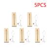 1-10PCS LED Wood Light Display Crystal Wooden Lighted Base Stand Acrylic Light Plate Base USB Wooden Base for Resin Art Light
