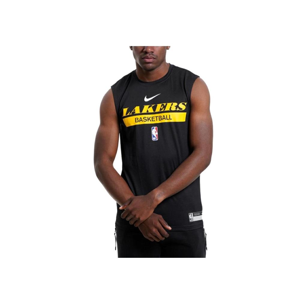 Nike Warriors Szybkoschnący Retro Casual Sportowy Tank Męski Top Czarny DR6765-010