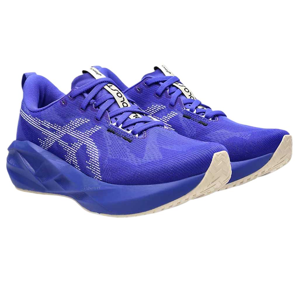 Asics Novablast 5 Comfortable Thick Sole Shock Absorption Breathable Rebound Low Top Running Shoes Women Sneakers 1012B765-403