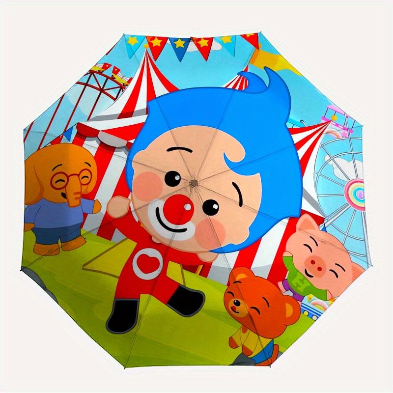 1pc Circus Parade Themed High-quality Umbrella,Automatic Opening and Closing Umbrella,Multi-functional Umbrella G0811125