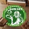 1pc Game Football Round Chair mat office Area Rug - Non-Slip, Floor Mat for Office, Bedroom, Ideal home decor gift c0112010