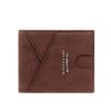 Vintage Men's Short Wallet Multi-position Leather Coin Pocket Fashion PU Card Bag  Male