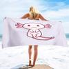 Salamander Beach Towel Oversized,Microfiber Beach Towel,Super Absorbent Sand Free Newt Cool Swim Beach Towels for Reptile Lovers
