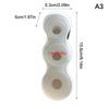 For Mustard, Mayo, Tomato Paste Etc Refrigerator Tube Storage Rack Fridge Plastic Tube Holder Storage Box Space-Saving
