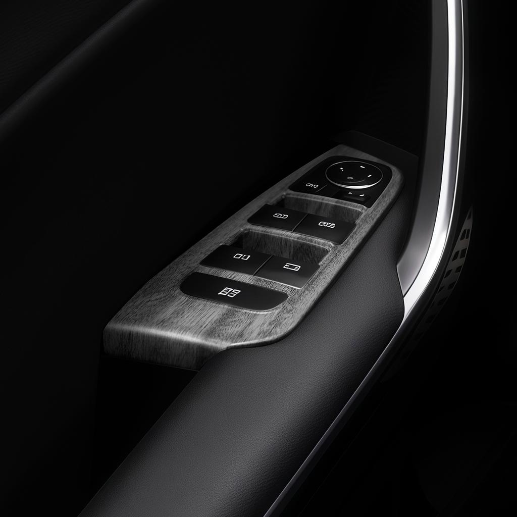 4pcs Car Window Switch Button Frame Trim Cover For Kia Ceed XCEED 2020-2025 Left Hand Drive