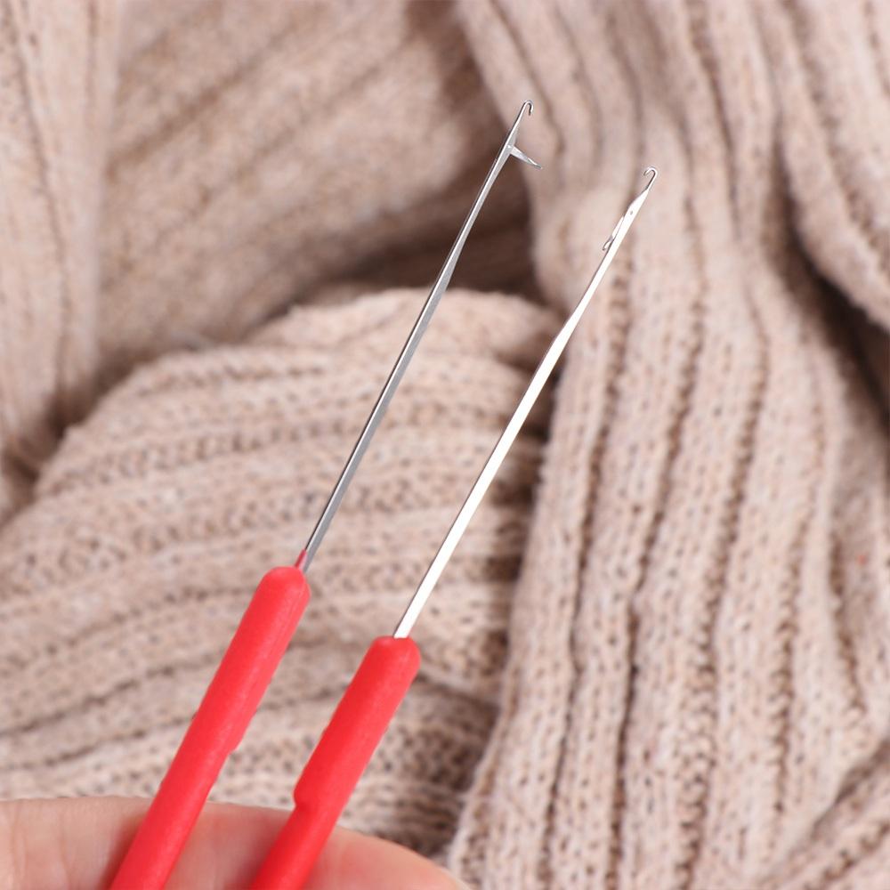 2PCS Micro Hook Dreadlock Crochet Needle Hair Extension Hook Needles  for Making Dreadlock