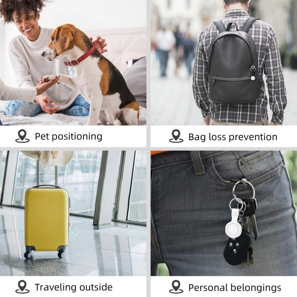 Wireless Pet Smart Mini Tag Tracker GPS Tracker Find My APP Tracker  For Child Elderly Pet