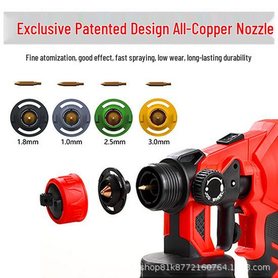 Electric Paint and Disinfection Spray Gun for Household Latex Paint
