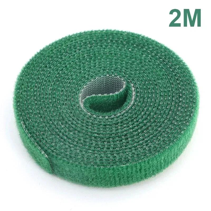 

2M Аксессуары для дома и сада Зеленые садовые горшки и кашпо Шпагат Поддержка растений Уличные украшения Ремни Нейлоновый бинт Бамбук Ротанг 1 roll зелёный