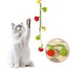 Fruit-Shaped Catnip Toy String Interactive Cat Toy Cat Teaser String with Bell Soft Tomatoes Cat Chew Toy for Indoor Cats Play And Exercise