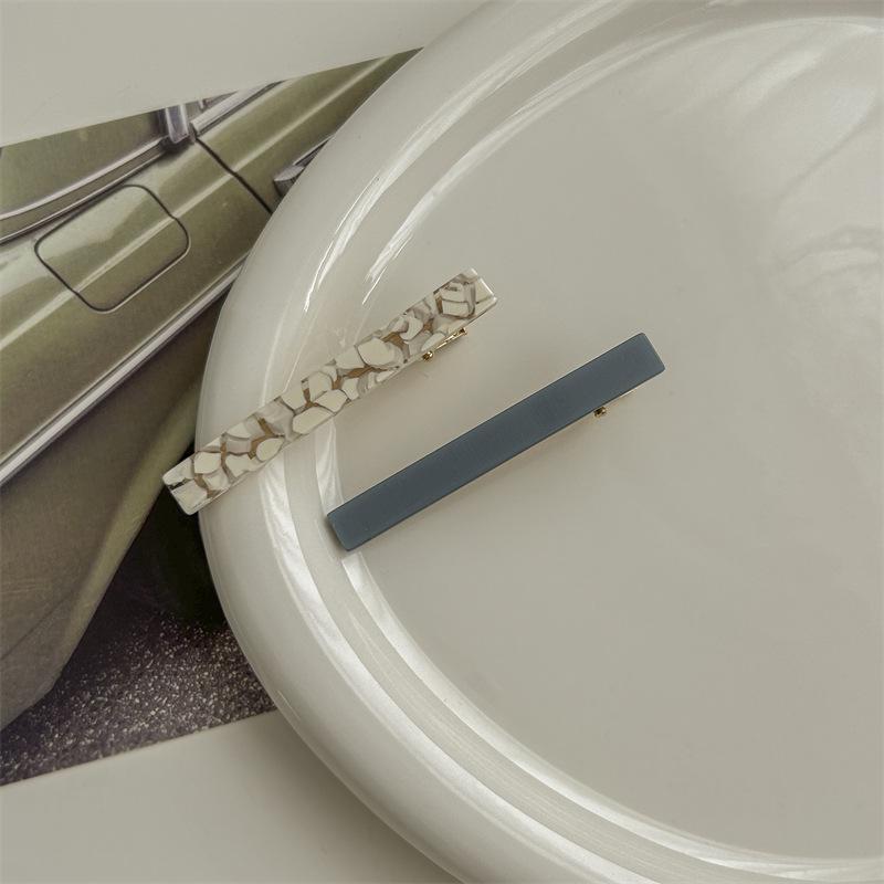 Retro French Korean Acetate Duckbill Side Hairpin Clip for Bangs and Stray Hair