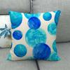 Colorful Spherical Style Collection Digital Printing Short Plush Pillow Covers For Car Sofa Office Cushion Cover Home Goods