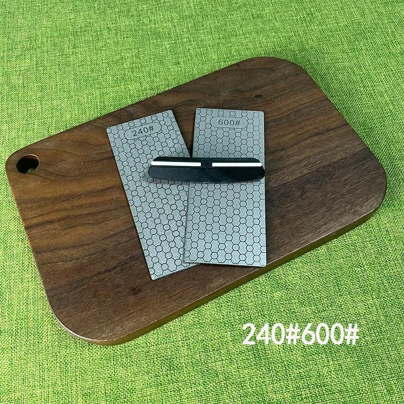 Diamond Sharpening Stone Knife sharpener 151*63mm Ultra-thin Honeycomb Surface Knife Whetstone Kitchen Grinding Tool