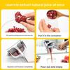Kitchen Tools Gadgets Manual Food Processors Squeeze Lemon Detachable Citrus Juicer Heavy Duty Premium Metal Alloy Fruit Juicer