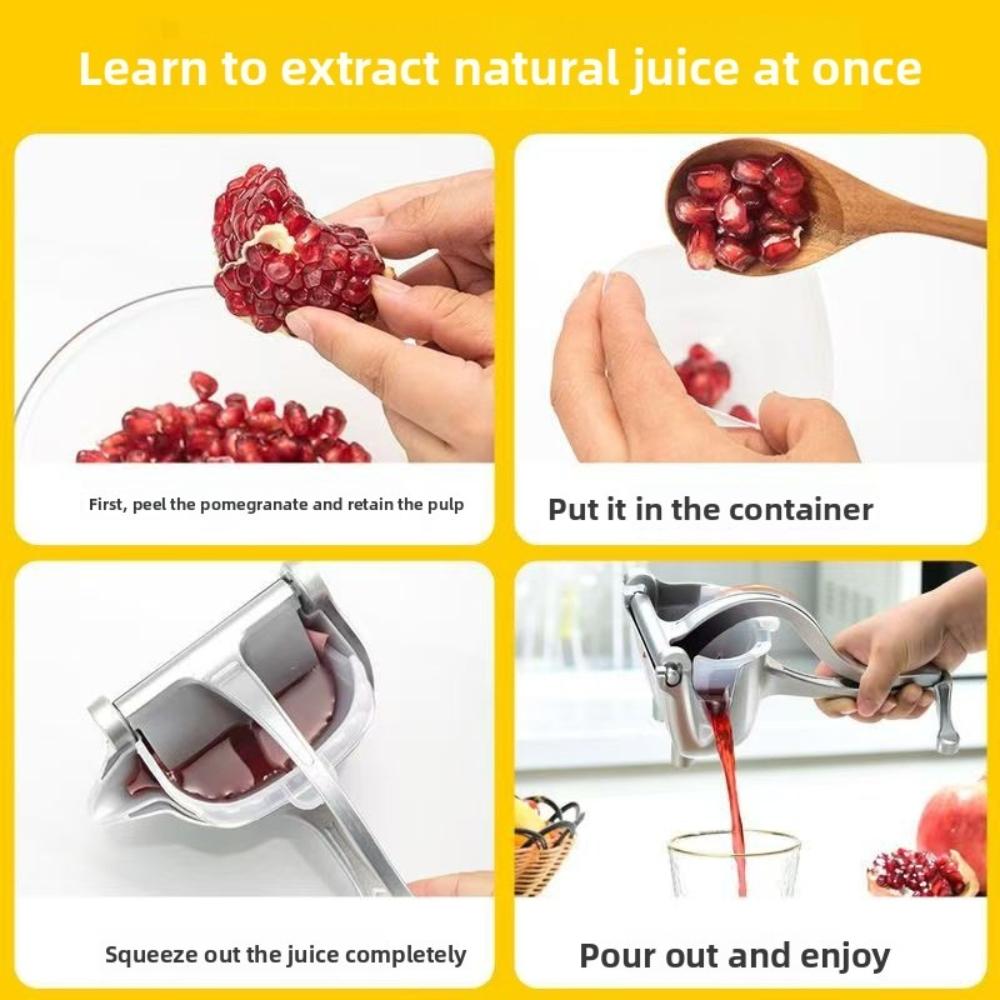 Kitchen Tools Gadgets Manual Food Processors Squeeze Lemon Detachable Citrus Juicer Heavy Duty Premium Metal Alloy Fruit Juicer