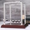 Metal Newton Pendulum Newton Cradle Balance Steel Balls Pendulum Ball Decor Home Decoration Physics Science Pendulum