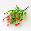 Mehrfarbige Künstliche Eukalyptusblumen Plastik-Eukalyptus-Strauß Innendekoration