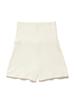 Gelato Pique Basic Ribbed Inner Pants PWCP249077 Free Size Women's White/White,