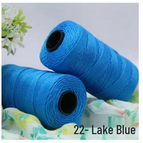 Ice Silk Three-Strand Yarn for Crochet Bags, Hats, Seat Cushions, Bottle Sleeves, and Slippers
