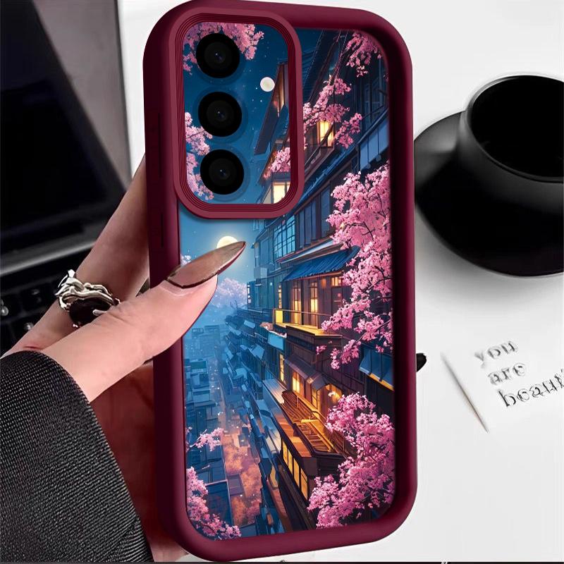 Beach Coast Print Case For Samsung A57 A37 A27 A17 S26 Ultra S25 FE A56 A36 A26 A16 A55 A35 A25 A15 A54 5G S21 S22 S23 S24 Plus Shockproof Cover