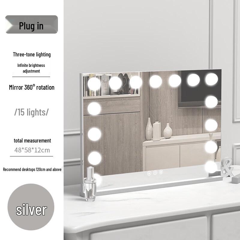 LED Desktop Makeup Mirror