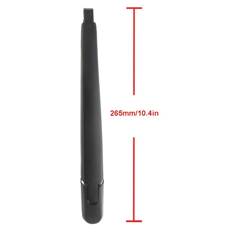 Rear Wiper Blade and Arm Kit Wiper Arm Rear Wiper Arm Fit for Kia Rondo 2007-2010 Wiper Blade