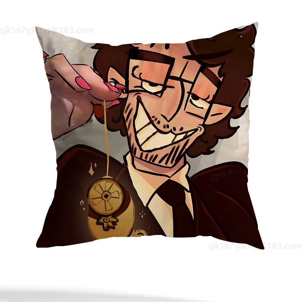 W-Will Wood  Pillow Case Sofa Living Room Bedroom Headboard Backrest Cushion Square Cushion Nap Time