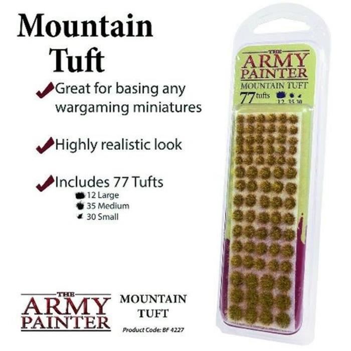 The Army Painter - Mountain Tuft,Paint-Accessory, Tabletop Gaming-Model Hobbies. Warhammer-Model Painting