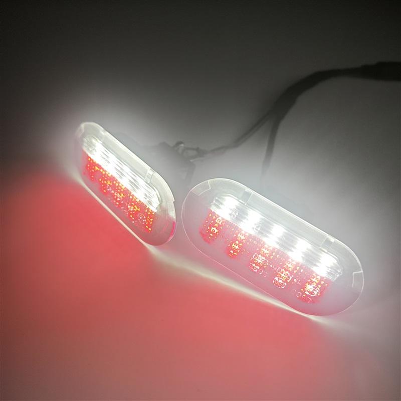 LED Courtesy Door lamp Welcome Footwell Light for VW Golf MK4 Beetle Cabrio Jetta Bora Polo Sharan Vento Touran Skoda Octavia