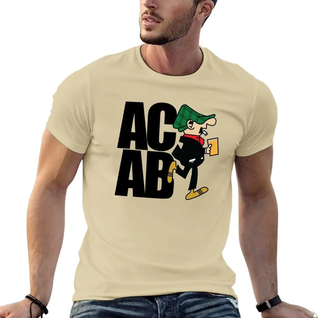 Neues Andy Capp - ACAB T-Shirt schnelltrocknendes Shirt ästhetische Kleidung T-Shirts Jungen Tierdruck-Shirt Sweatshirts, Männer